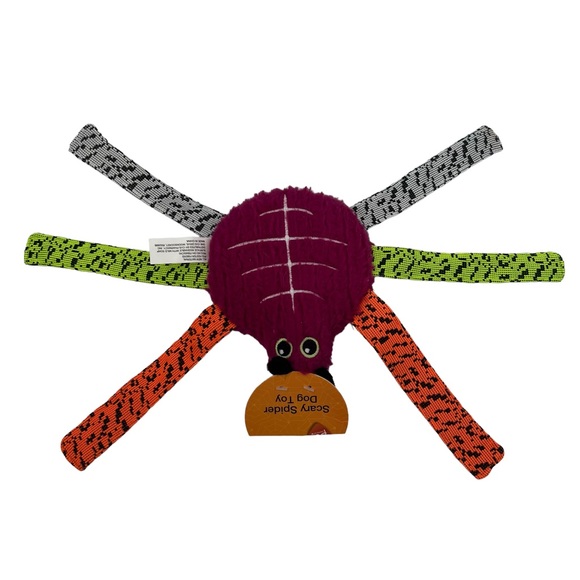 NWT Pet Central Purple Scary Spider Dog Toy - Picture 1 of 4